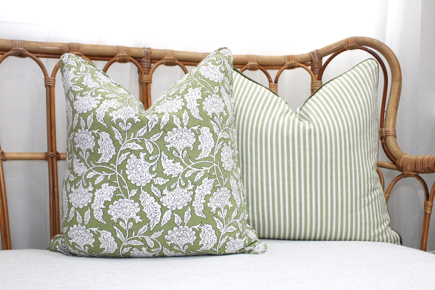 Olive Green Mini Floral by Laura & Kiran