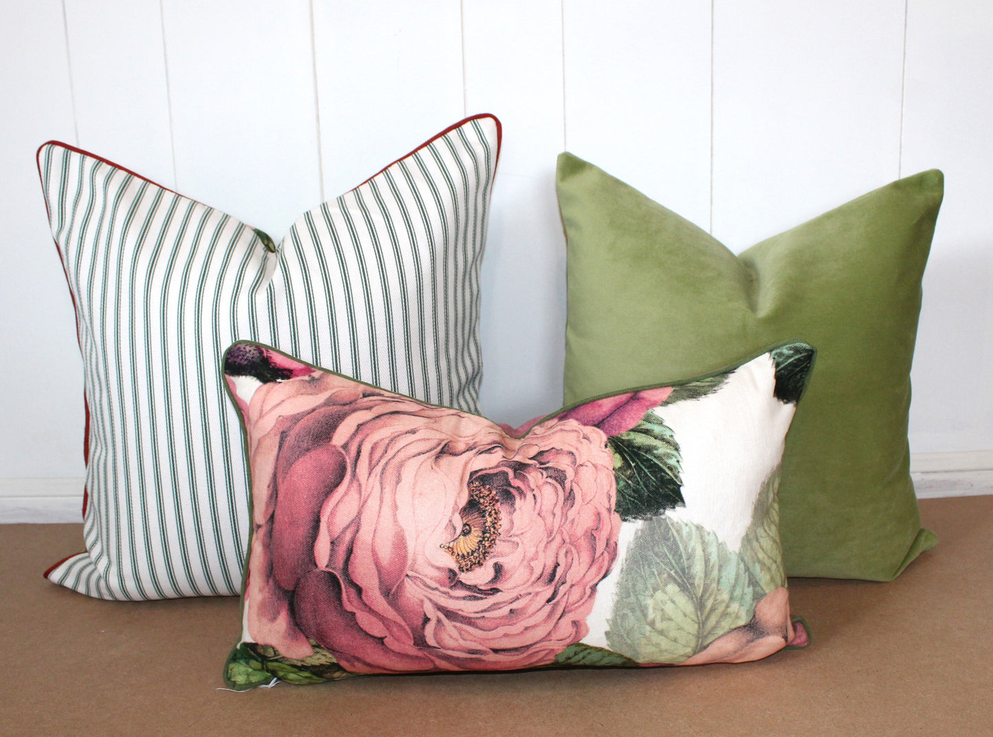 Designers Guild - The Rose - FJD6006/02 Tuberose Cushion covers. Made in Australia