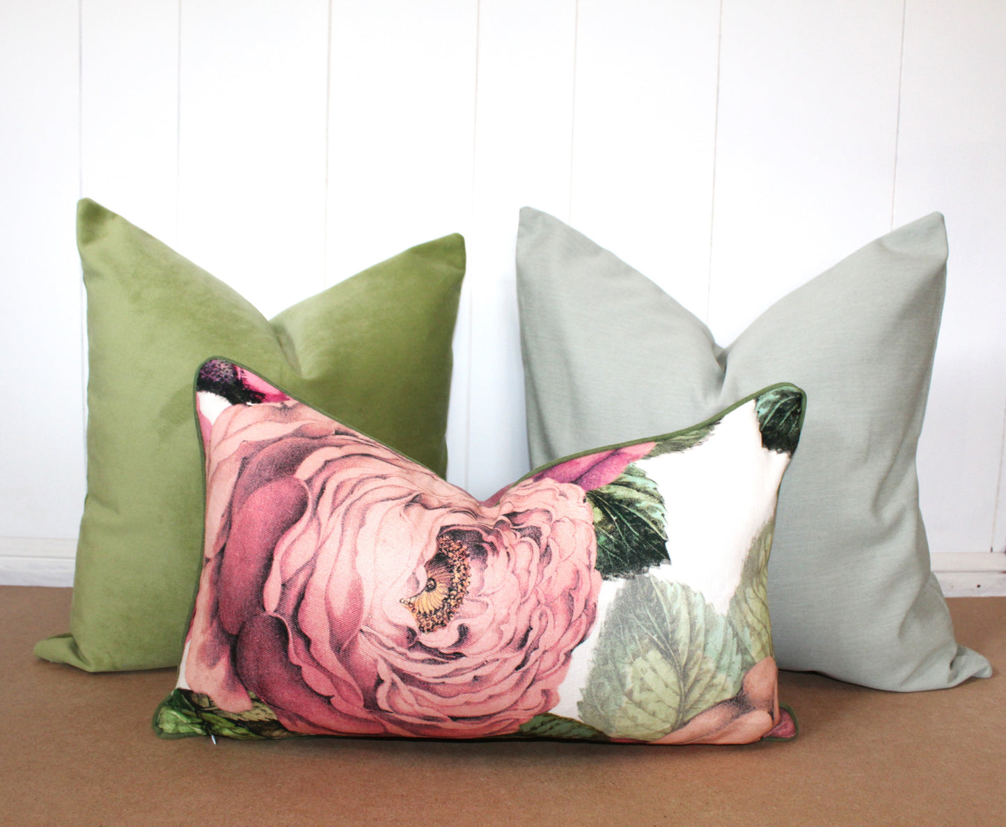 Designers Guild - The Rose - FJD6006/02 Tuberose Cushion covers. Made in Australia