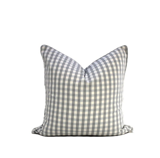 Nelson Gray Check by Acacia Textiles