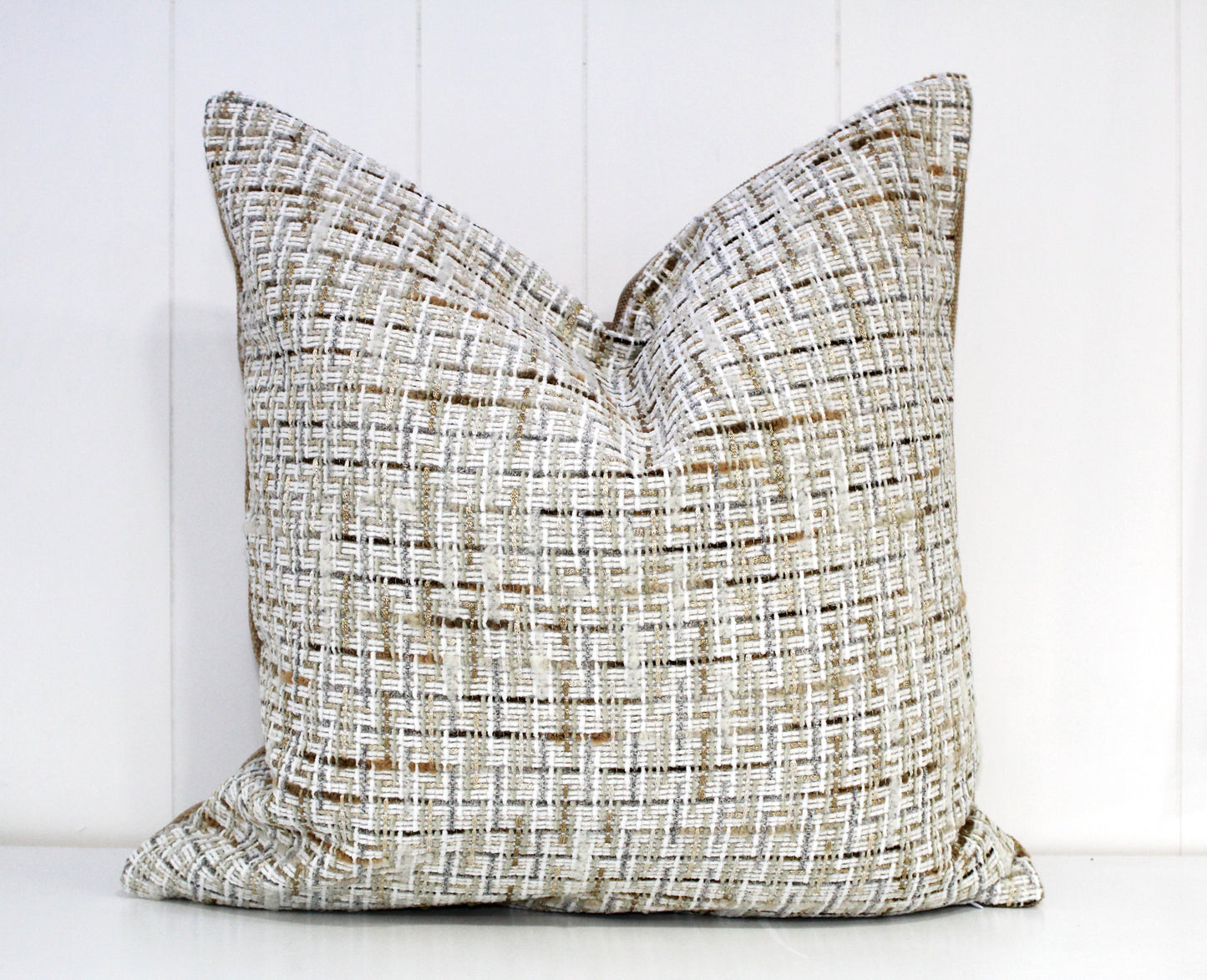 Gold weave Cushion covers