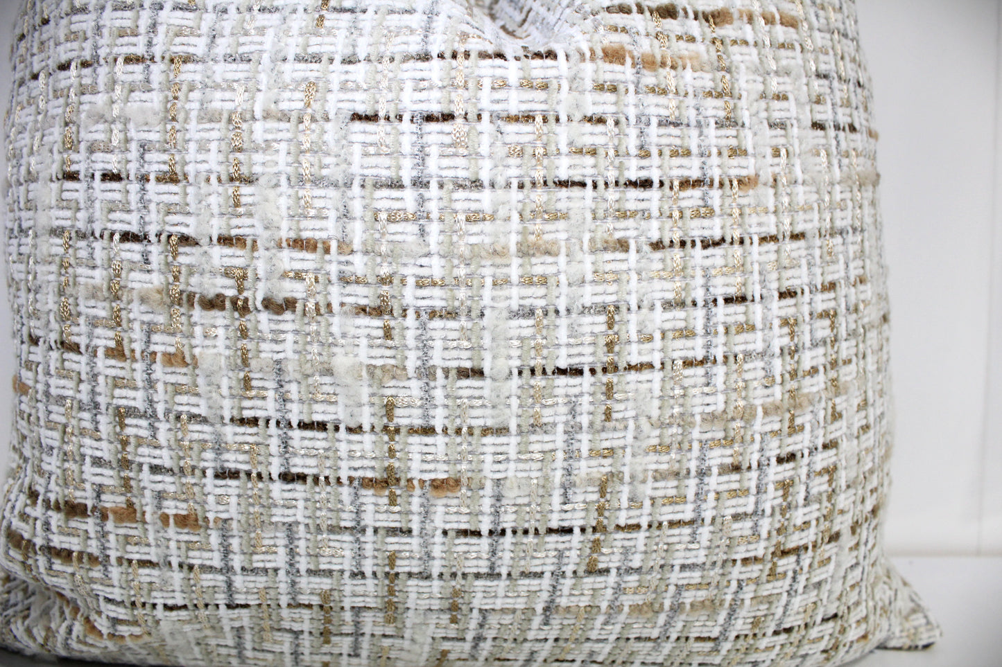 Gold weave Cushion covers