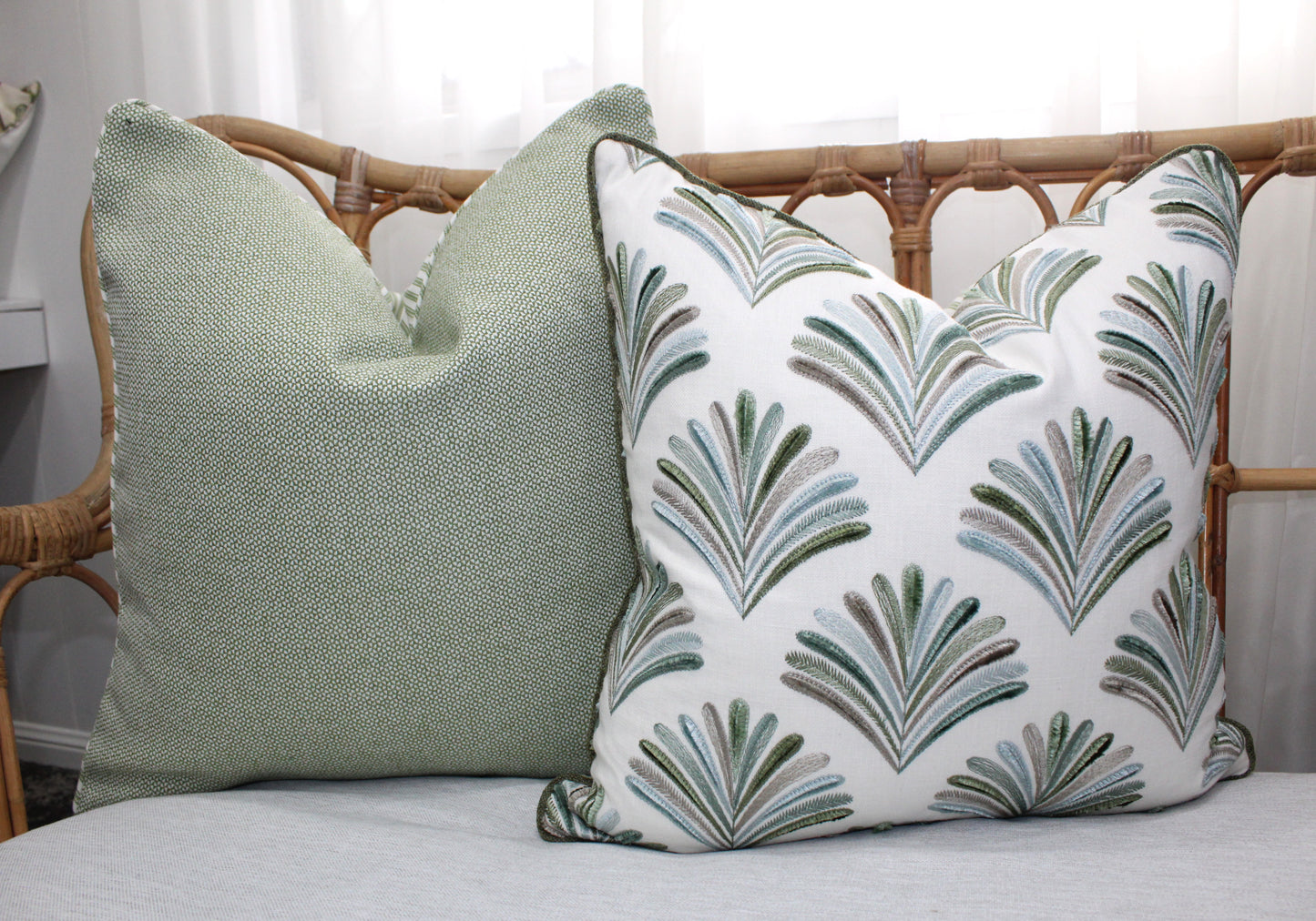 Balmain Reversible Cushion Covers by Warwick Fabrics