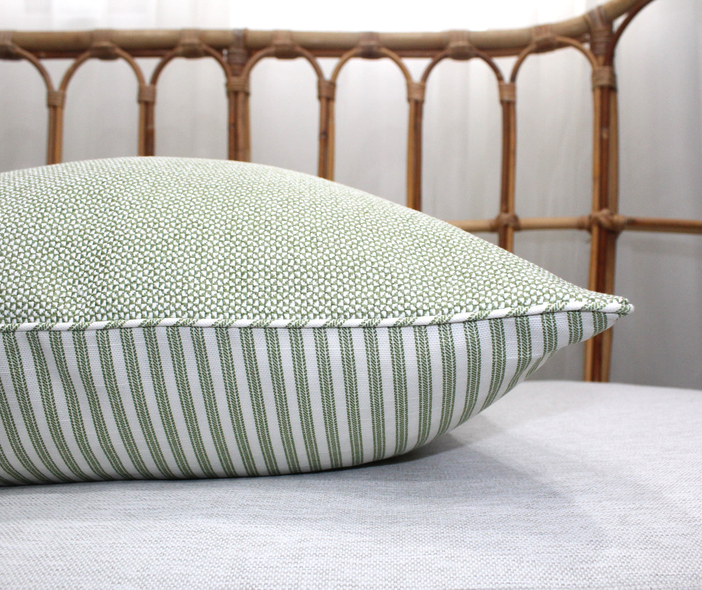 Balmain Reversible Cushion Covers by Warwick Fabrics