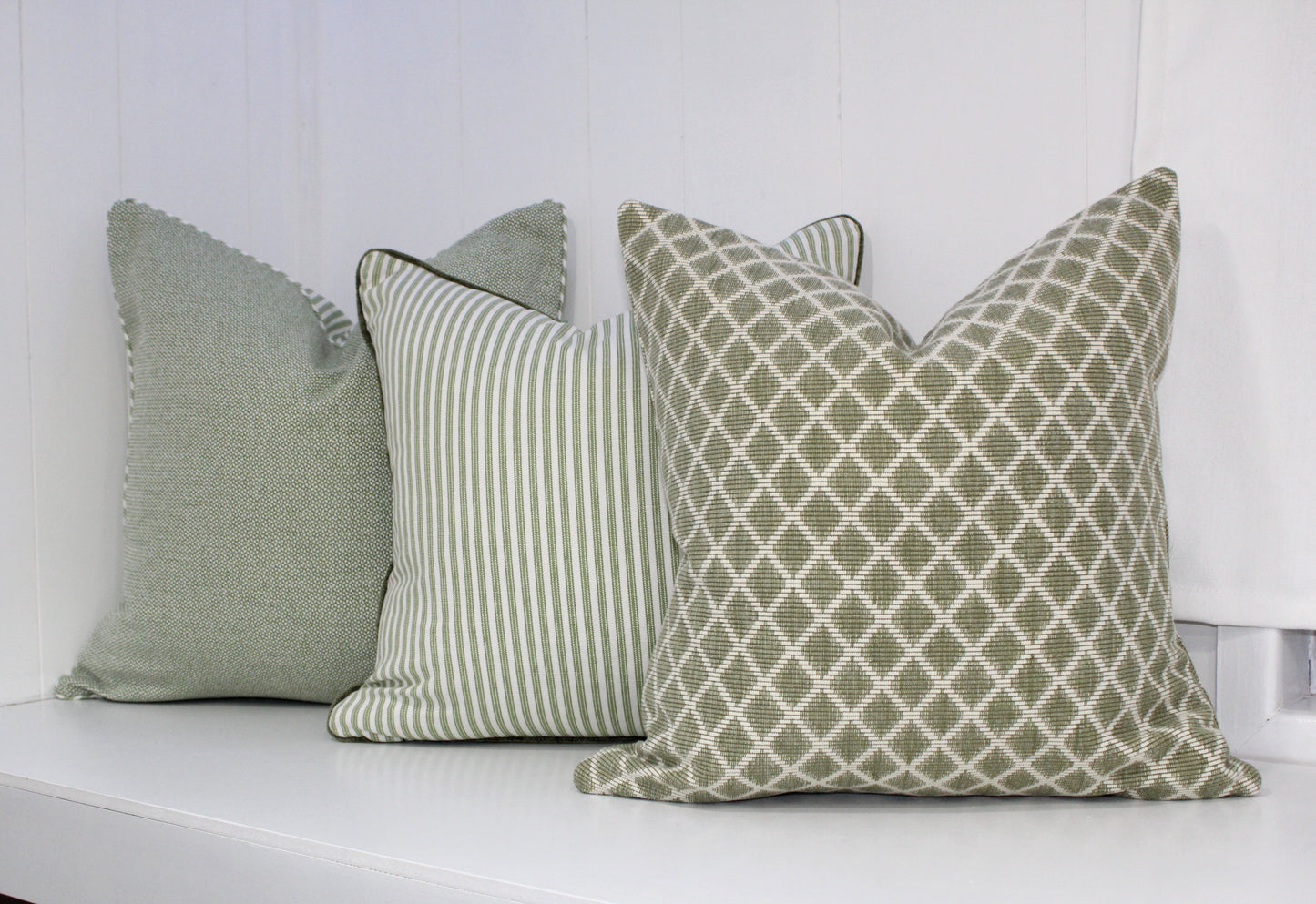 Alvita Diamond Cushion Covers by Warwick Fabrics