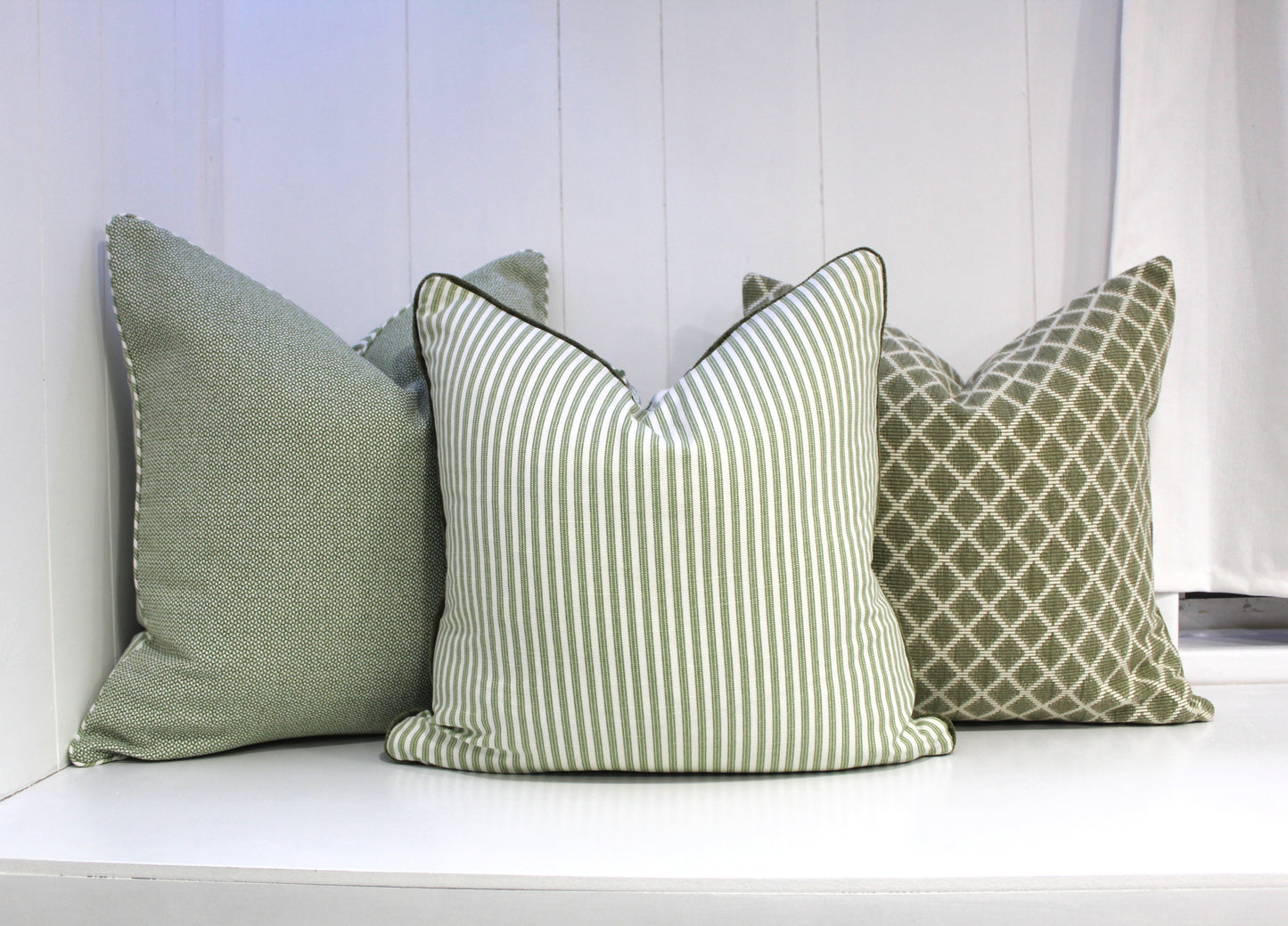 Alvita Diamond Cushion Covers by Warwick Fabrics