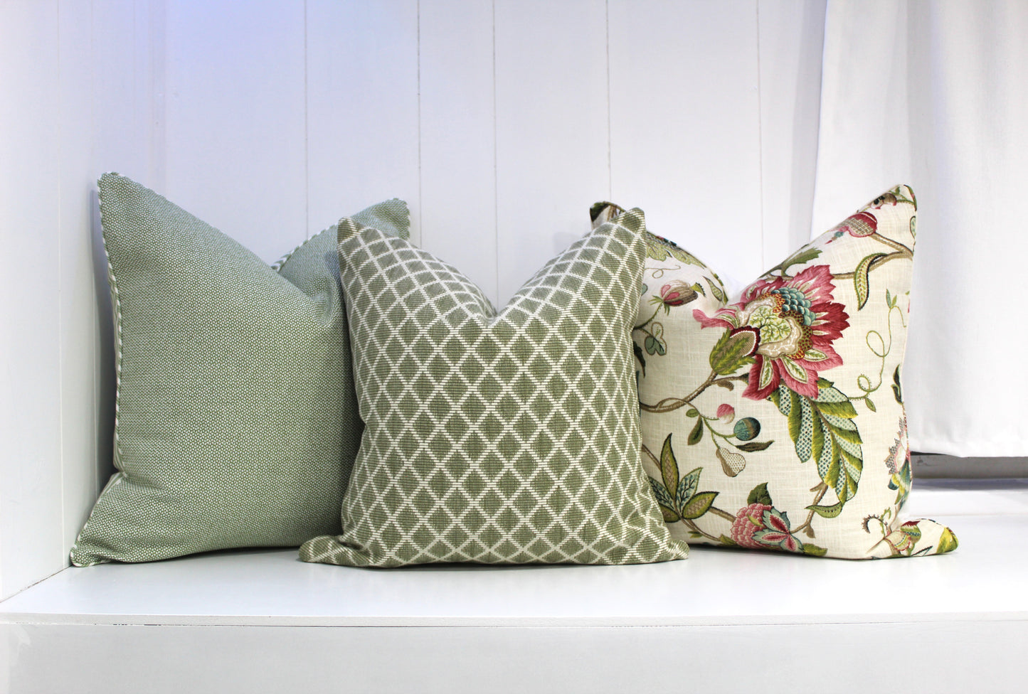 Alvita Diamond Cushion Covers by Warwick Fabrics