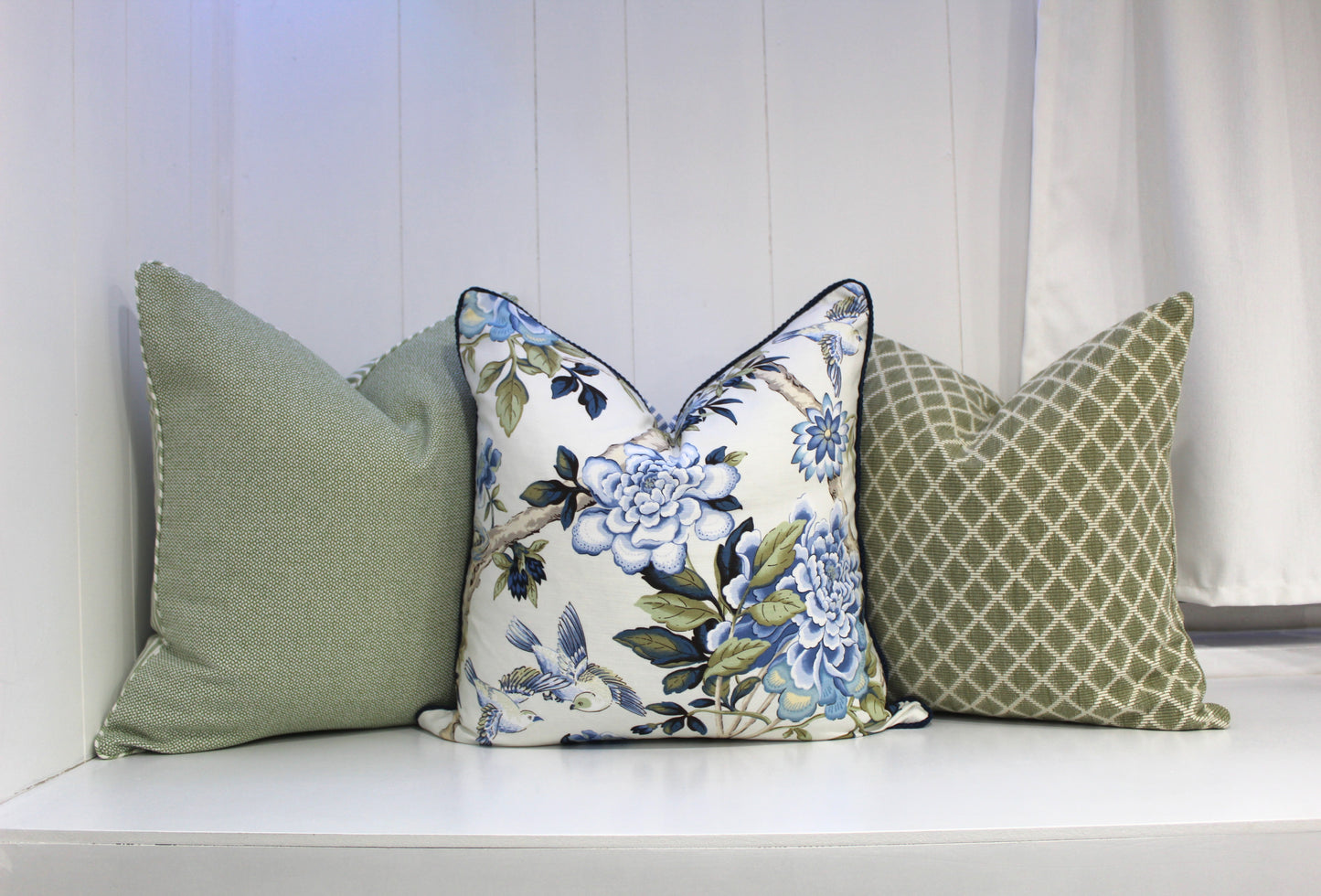 Alvita Diamond Cushion Covers by Warwick Fabrics