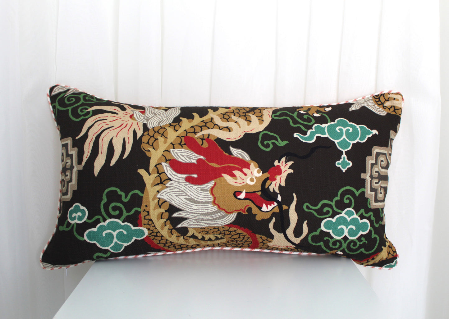Jai Jet Dragon Cushion cover