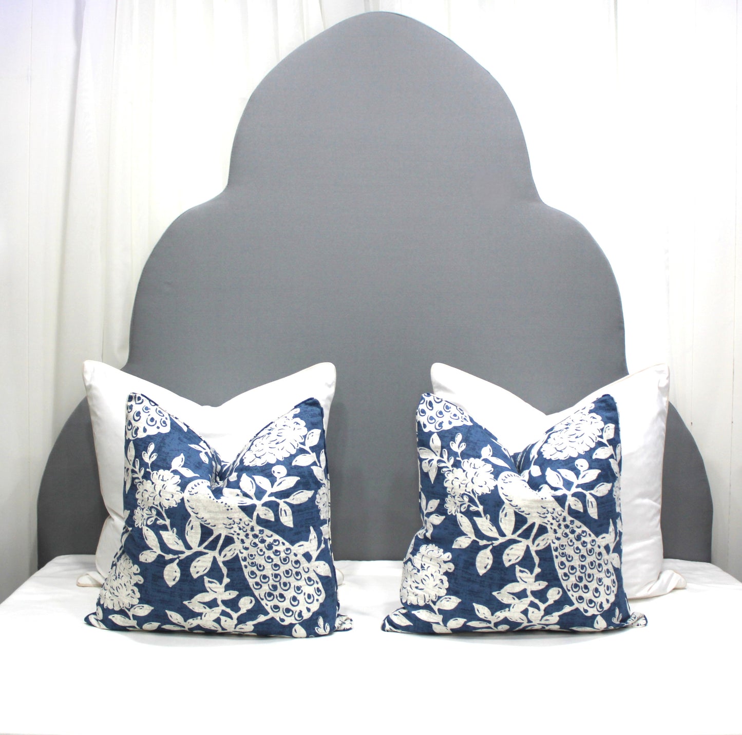 Beautiful Large Peacock Cushion cover