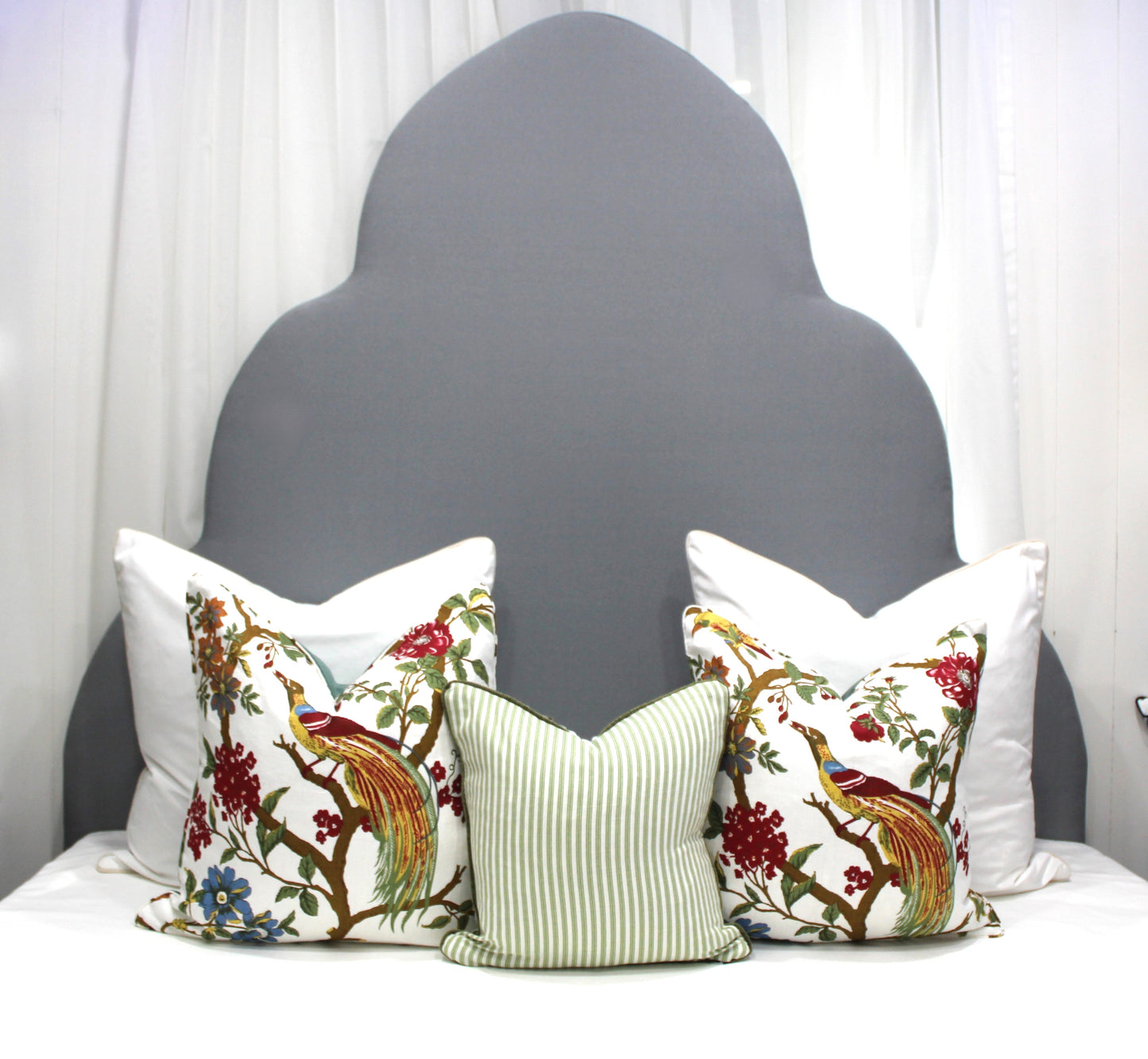 Pair of Large Bird Cushion covers