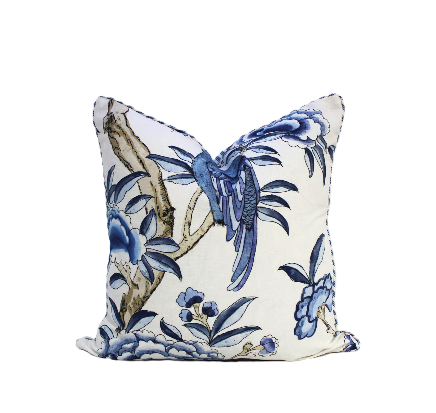 Thibaut Blue Bird Cushion Covers