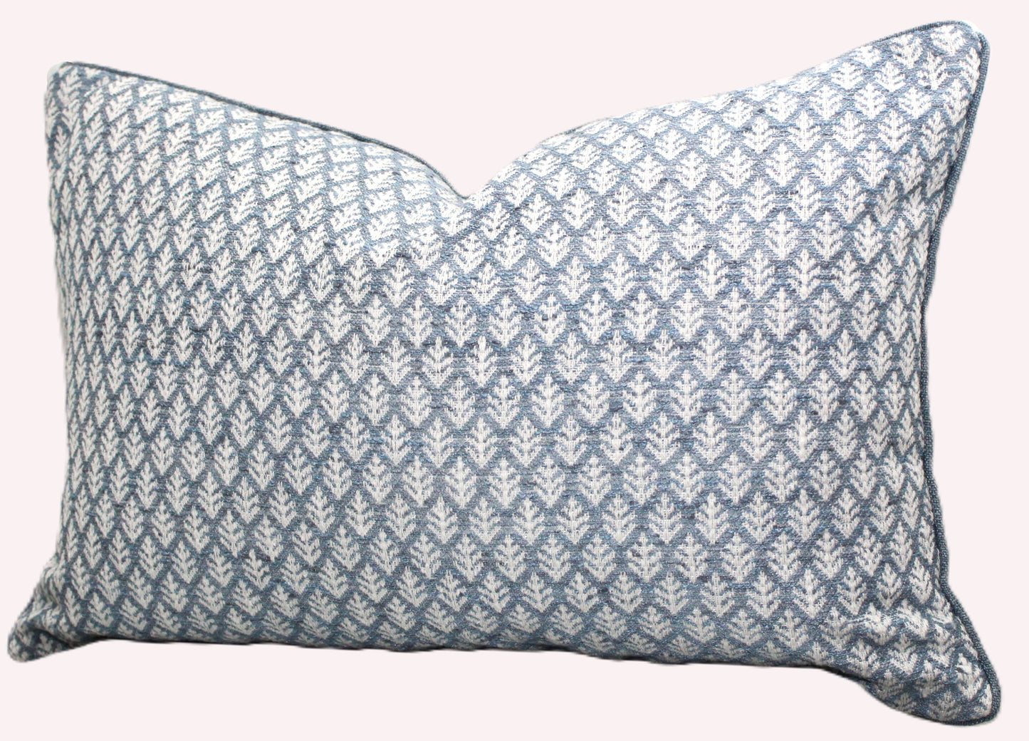 Duckegg Leaf Basketweave Cushion Covers