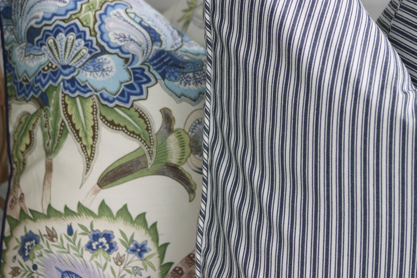 Mayleen Peacock Cushion Covers by P Kaufmann