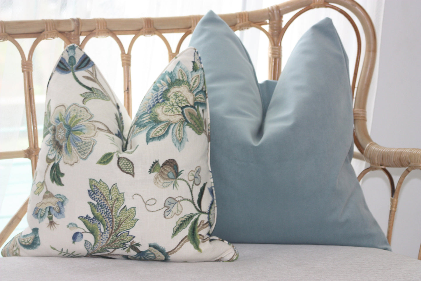 Malmsbury Sapphire Cushion Covers