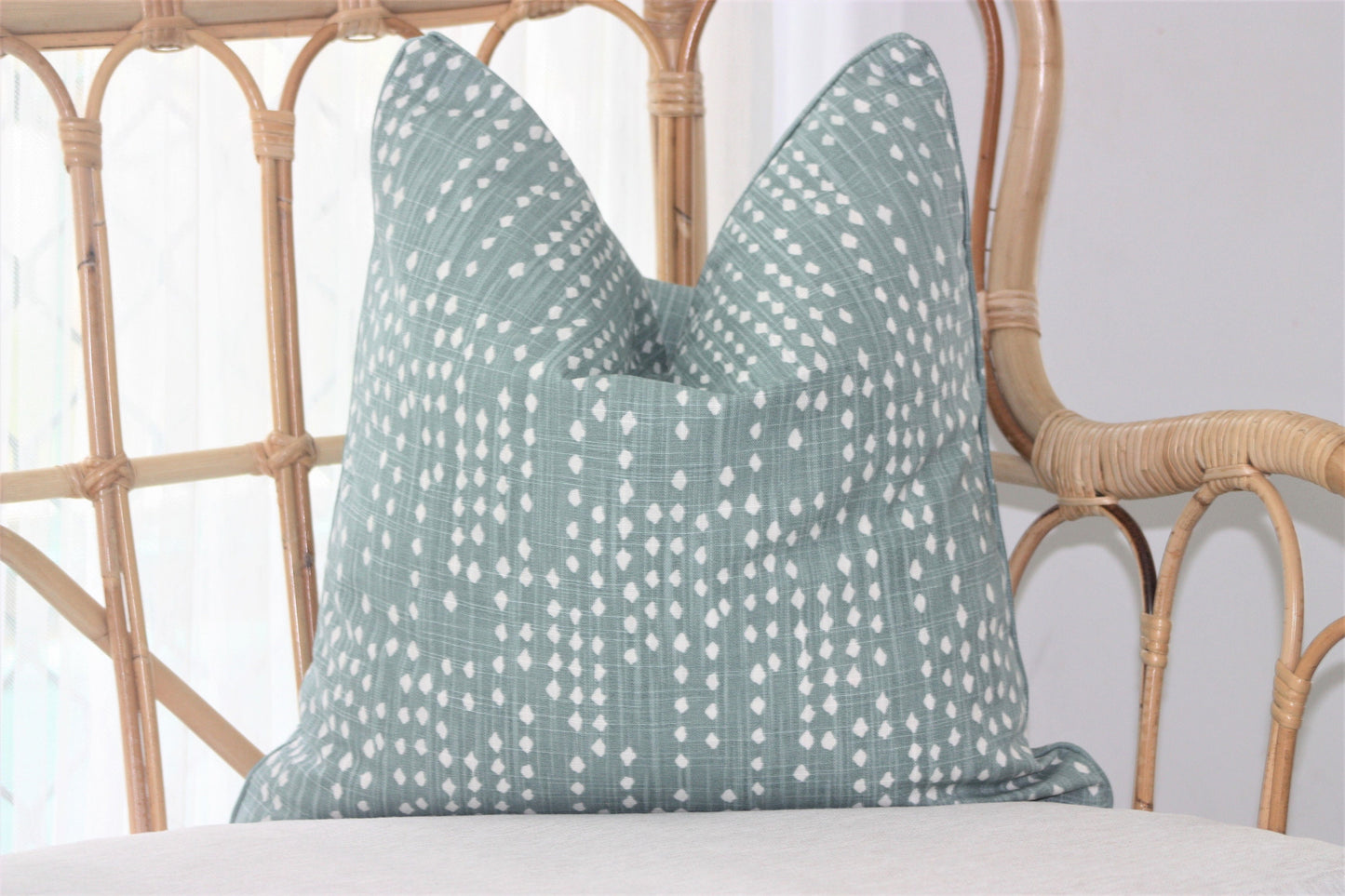 Snowy Slub Cushion Trio Covers