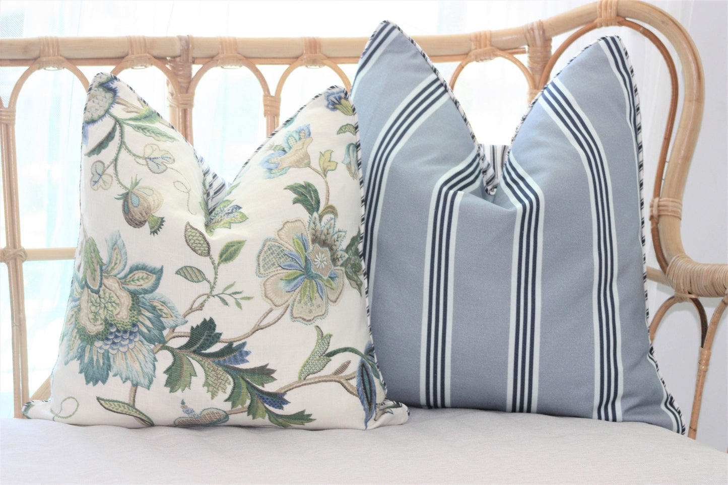 Malmsbury Sapphire Cushion Covers