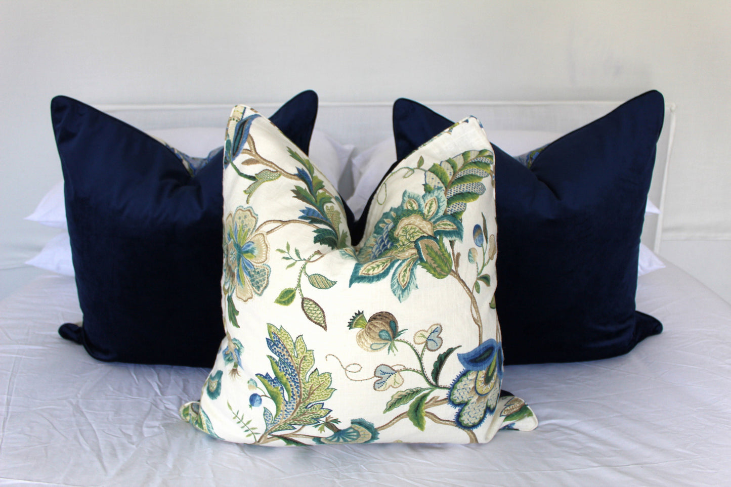 Malmsbury Sapphire Cushion Covers