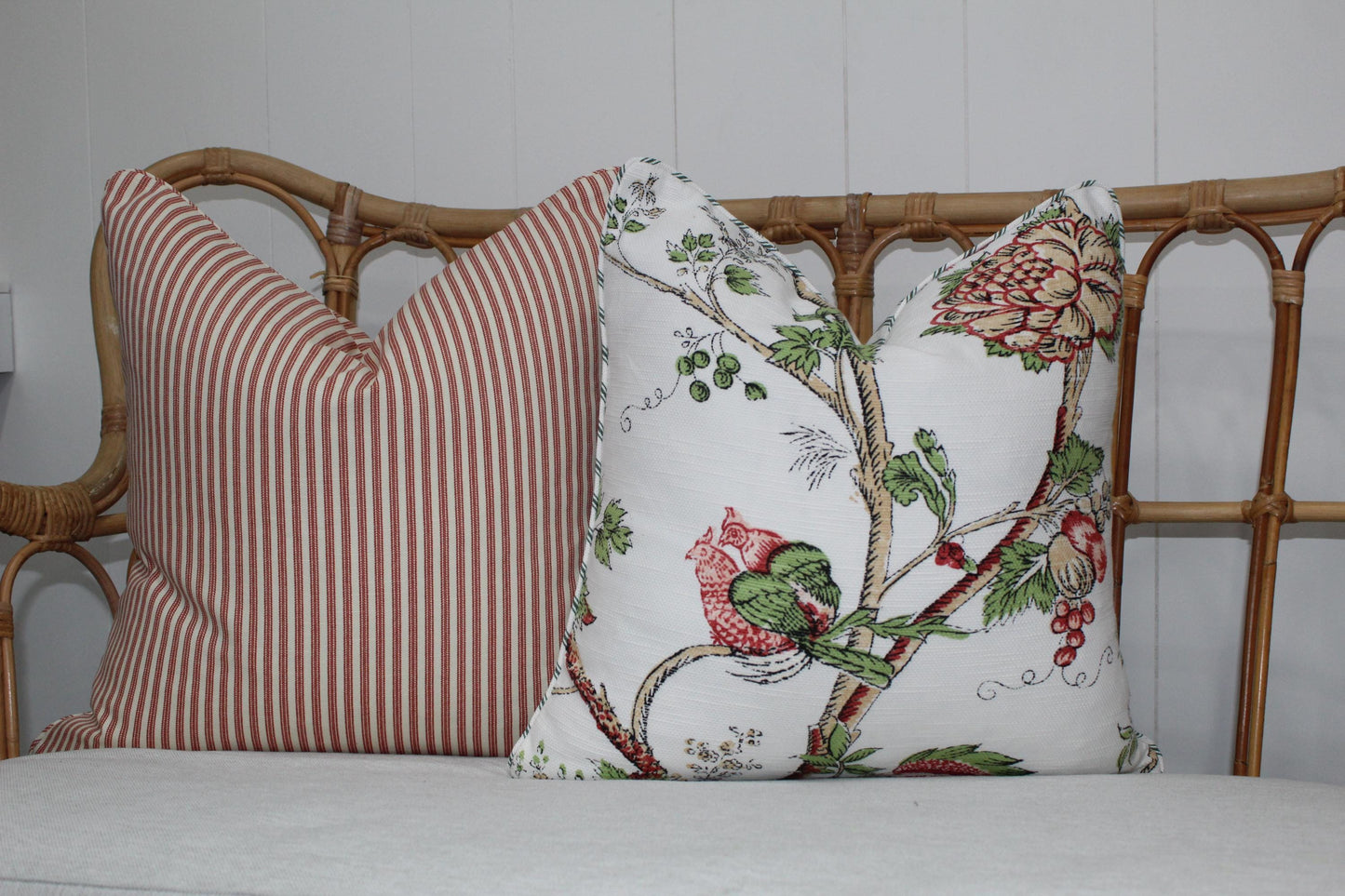 Lovebirds Cushion cover by Thibaut