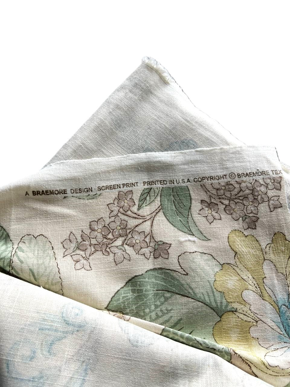 Limited edition 100% linen Jacobean cushion covers Made in Australia