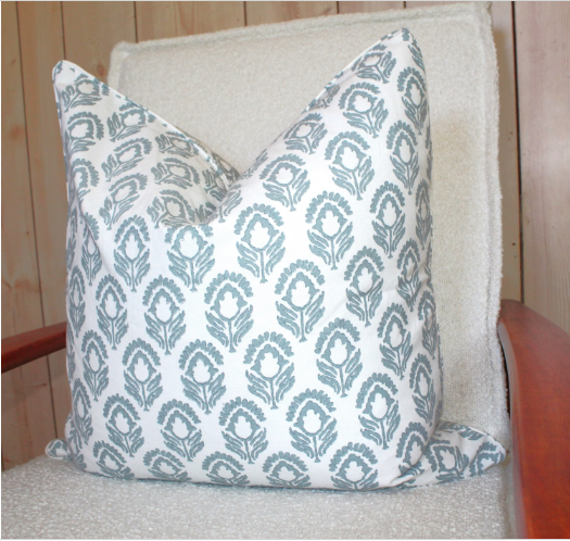 Sea Blue Laura & Kiran Cushion Covers