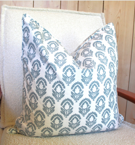 Sea Blue Laura & Kiran Cushion Covers