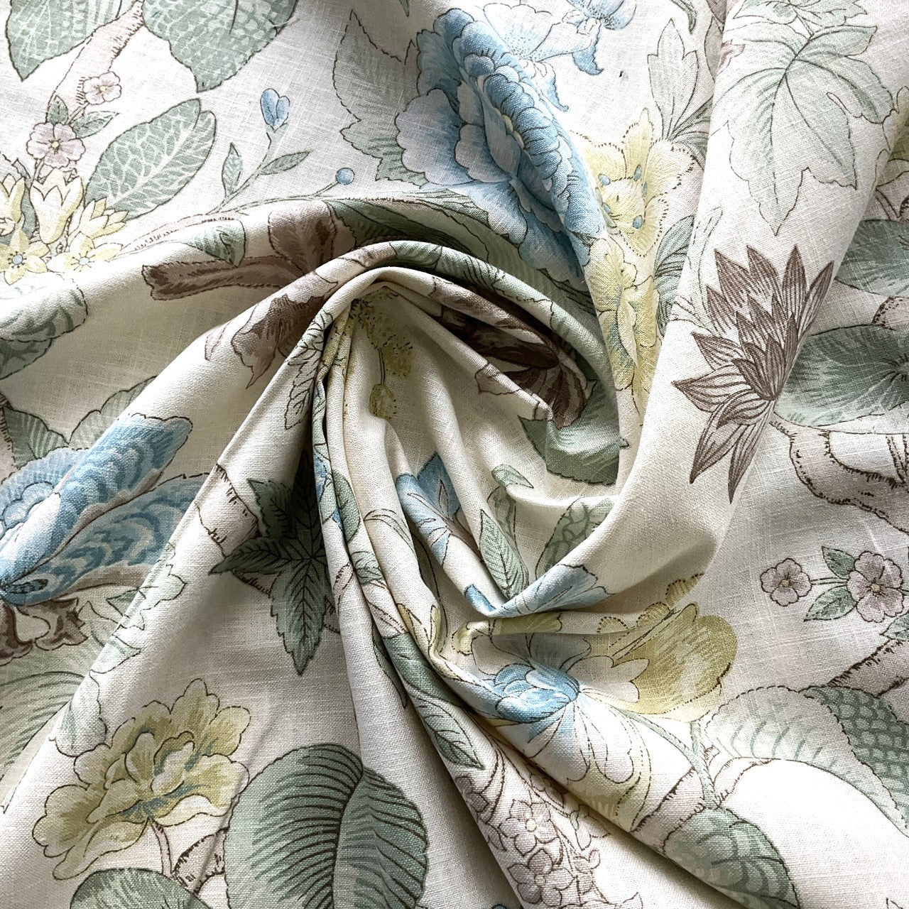 Limited edition 100% linen Jacobean cushion covers Made in Australia