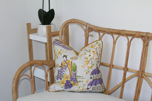 Chinoiserie Young Lady Cushion covers