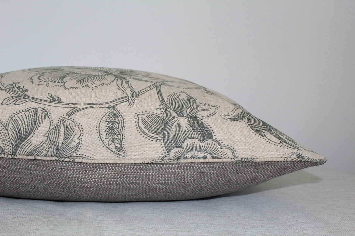 Jacobean Floral Ink colorway Cushion covers