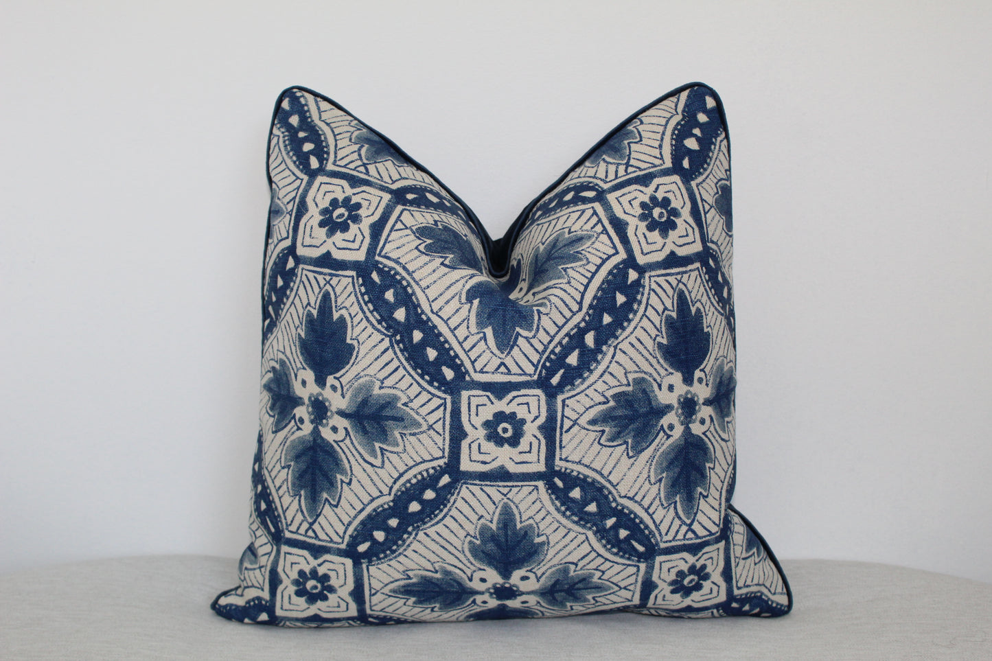 Anna Spiro Camona Cushion Covers in Blue