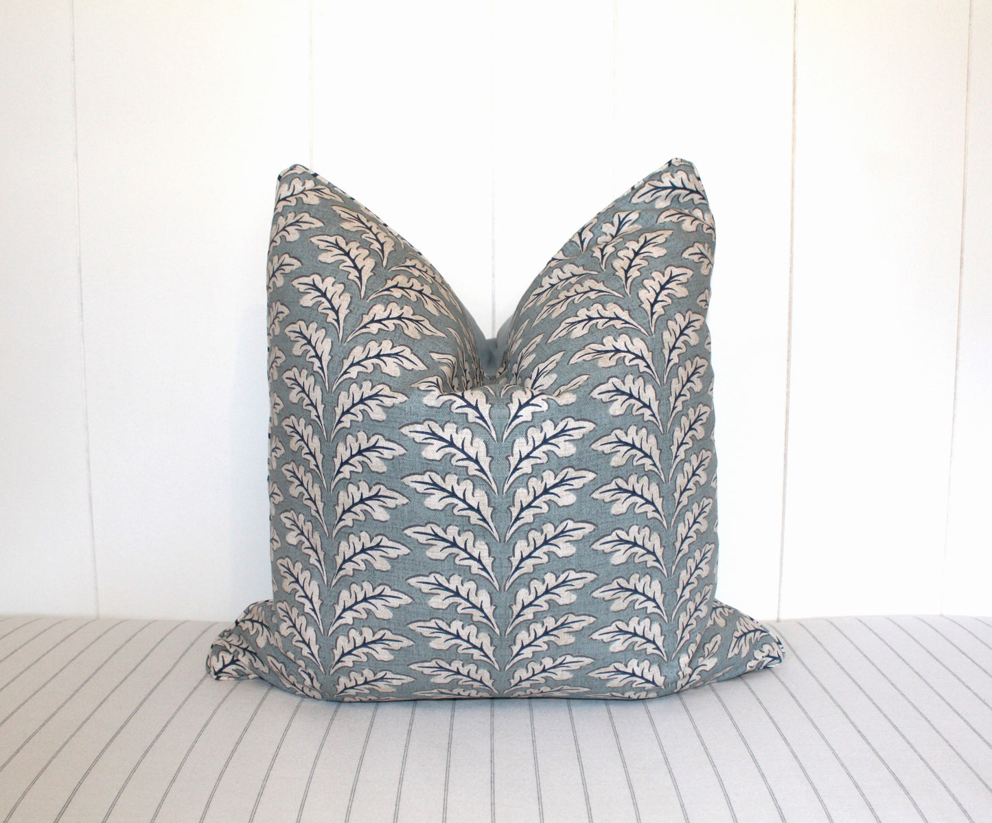 Woodcote Navy Misty Olive Green  Cushion covers
