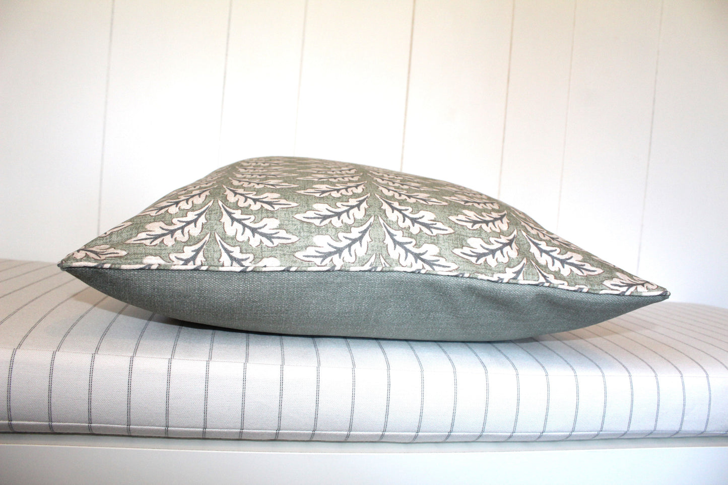Woodcote Navy Misty Olive Green  Cushion covers