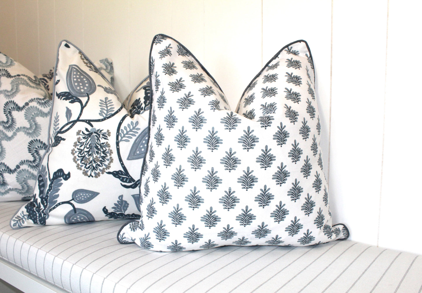 Shy Blue Cushion covers