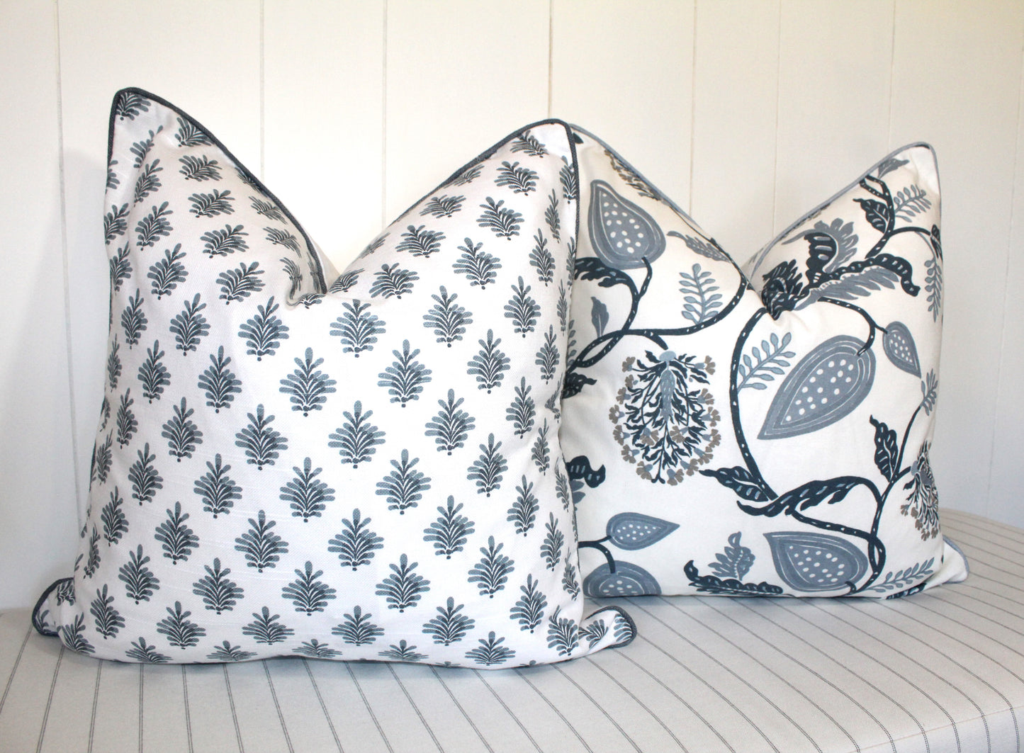 Shy Blue Cushion covers