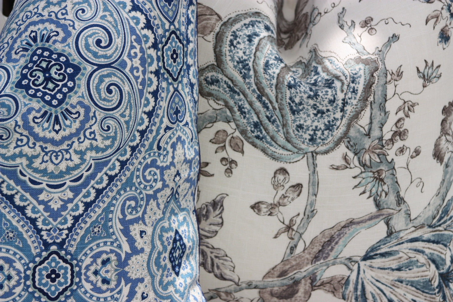 Hampton's Damask Cushion Covers