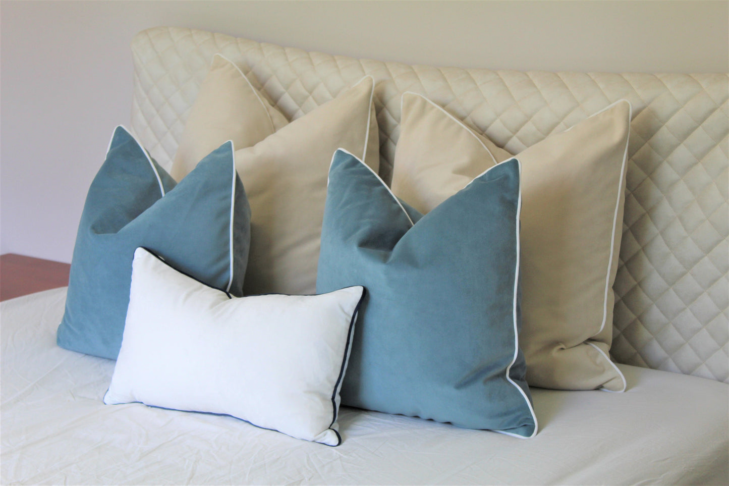 Plush Velvet cushion covers in 35 colors