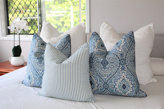 Hampton's Damask Cushion Covers
