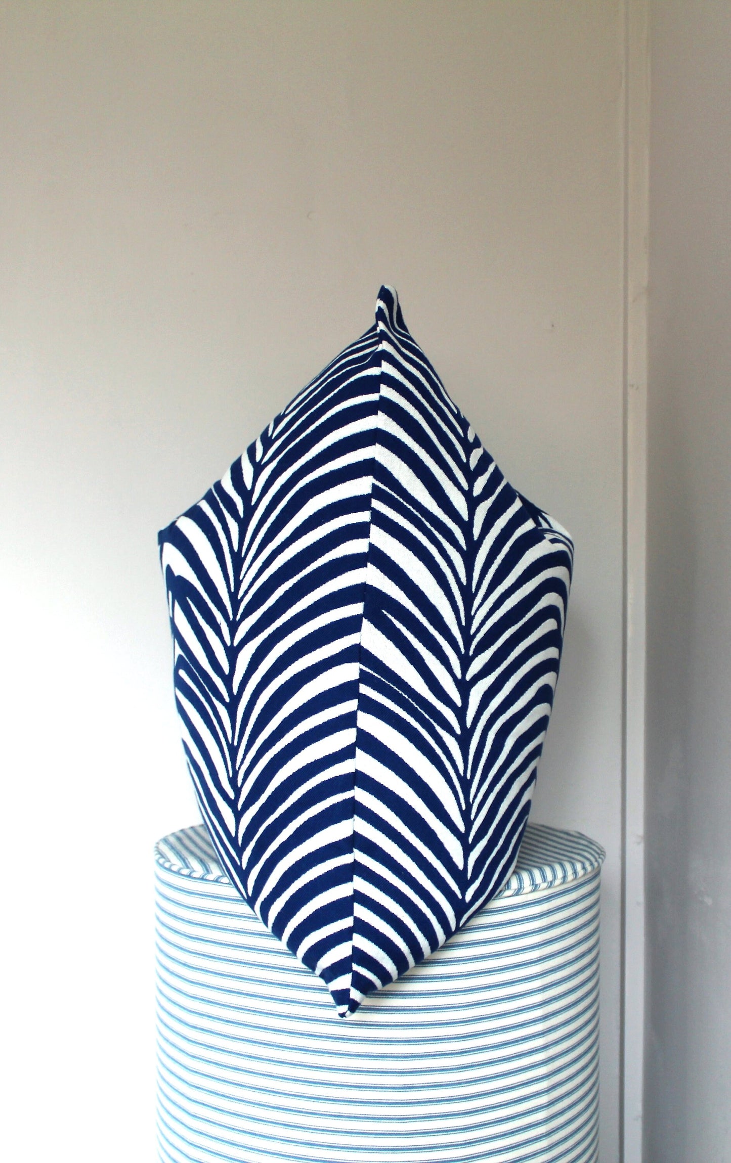 Zebra Palms Cushion covers by Schumacher