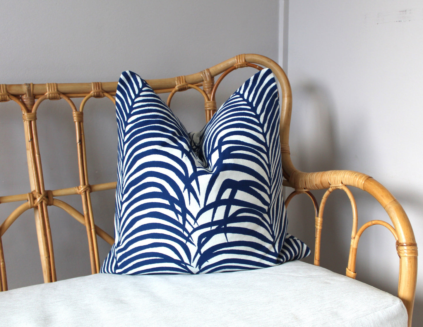 Zebra Palms Cushion covers by Schumacher