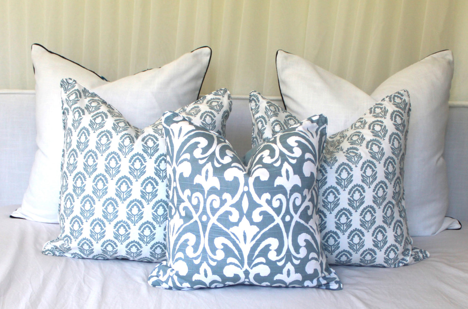 Hampton Style Cushion Covers