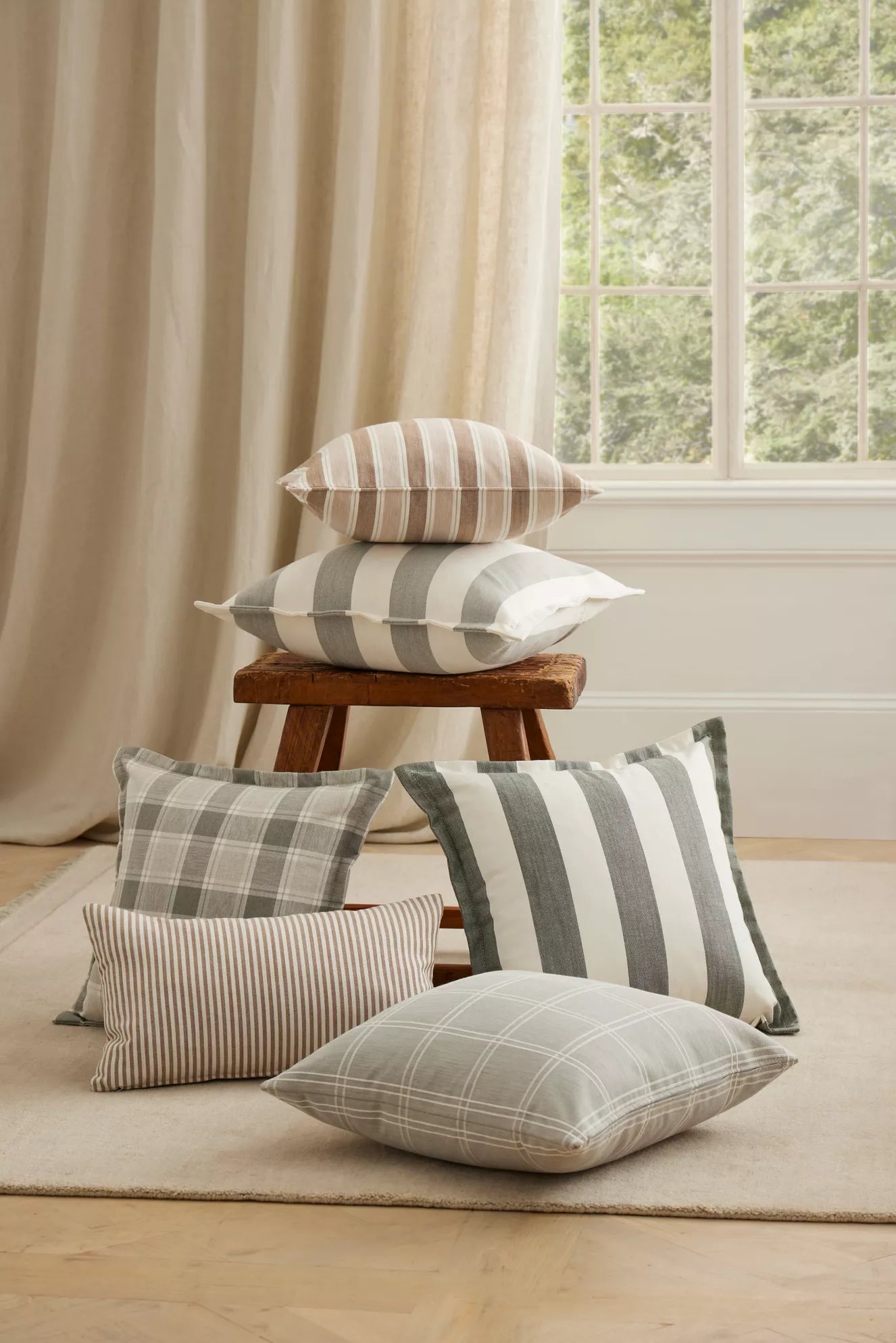 Harrington Cushion covers by Warwick Fabrics