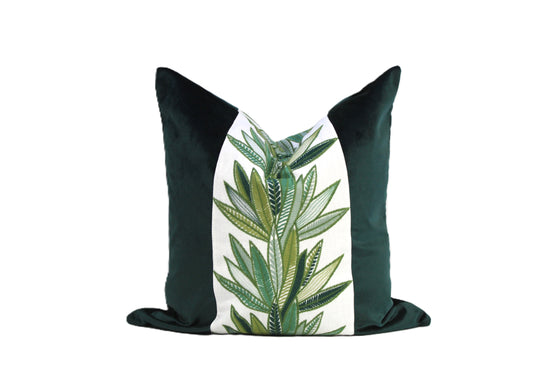 Eucalyptus Velvet Cushion Covers