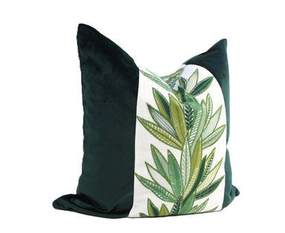 Eucalyptus Velvet Cushion Covers