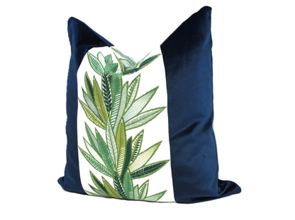 Eucalyptus Velvet Cushion Covers