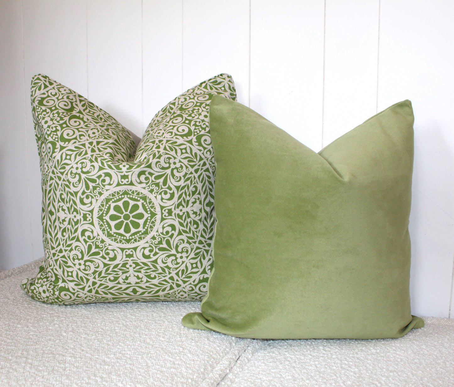 Geometric Printed Feature cushion cover.