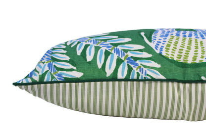 GOA Green Lumbar Cushion from Thibaut