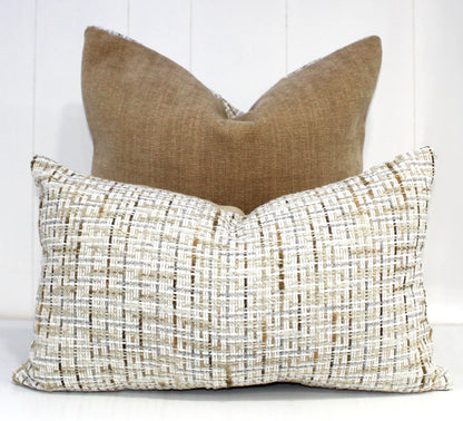 Gold weave Cushion covers