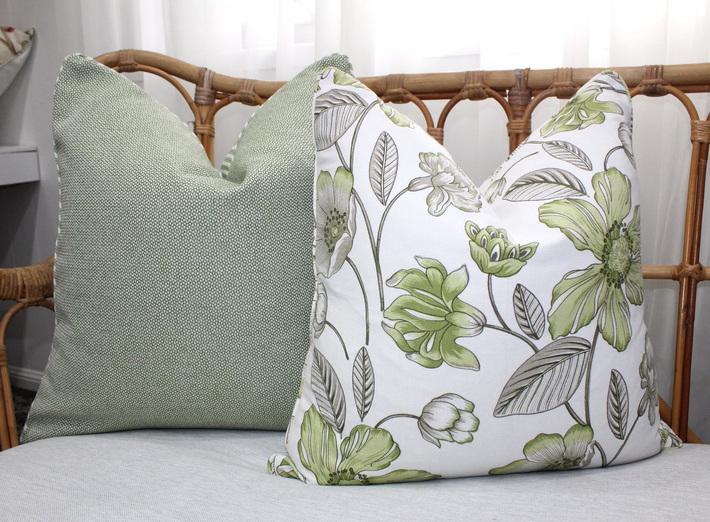 Balmain Reversible Cushion Covers by Warwick Fabrics