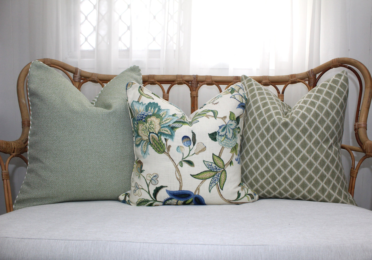 Balmain Reversible Cushion Covers by Warwick Fabrics