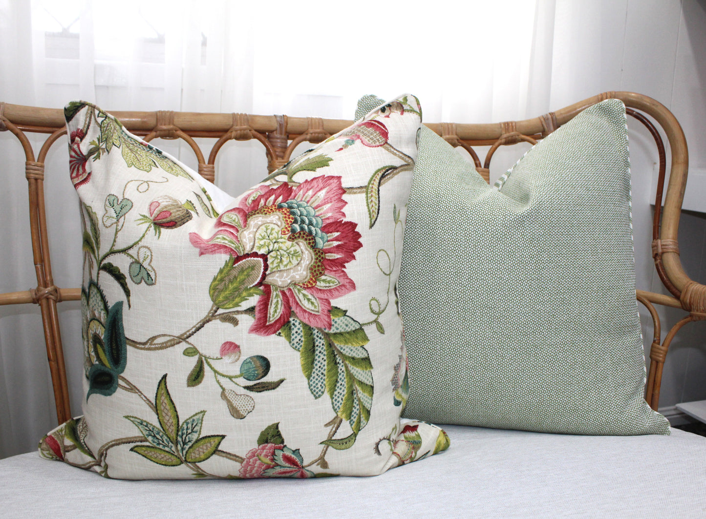 Balmain Reversible Cushion Covers by Warwick Fabrics